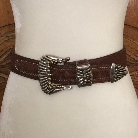 Streets Ahead Vintage Western Style Belt - Picture 1 of 11
